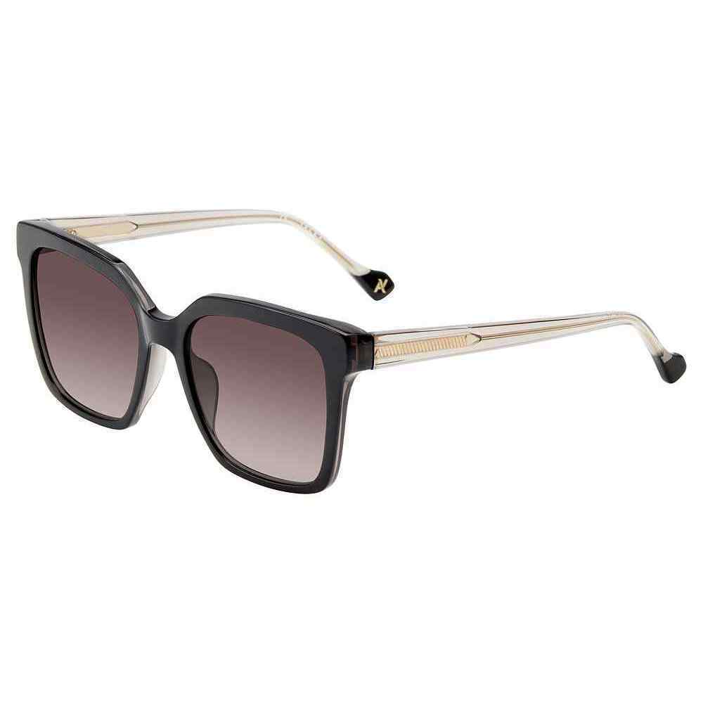 YALEA SUN SYA055 Sunglasses BLACK-01AL 54mm